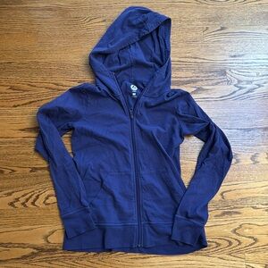 American Giant women’s zip up hoodie, M